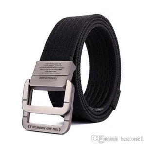 أزياء Men Billts Designer Canvas Weist Strap Business Male Boxle Belt Black Amy Green Brown Khaki for Mens 248S