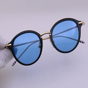 Nuovi occhiali da sole ottici Frame TB011 49-21-150 mm O occhiali da sole rotondi per occhiali TB 011 Donne uomini Eyewear Myopia Frame con originale B 297D