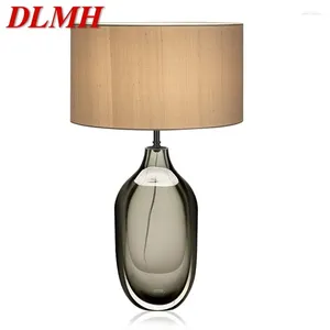 Bordslampor dlmh nordisk kreativ lampa modern ledd dekorativ skrivbord ljus för hemmet sovrum