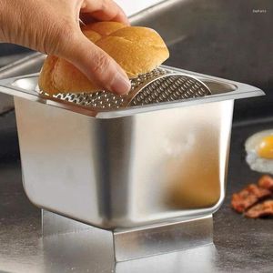 Backwerkzeuge Butterstrahlräder 304 Edelstahl geschmolzener Spender Roller Küche Gadgets Amerikanischer Burger