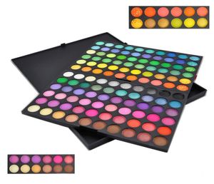 Lot de 24 pontos de 24 pontos Profissional 120 Cores Eyeshadow Eye Shadow Palette Palette Powear Makeup Kit de moda cosmética emsdhl fr3768630