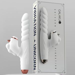 Вибратор Throur Gun Gspot стимуляция клиторана, сосание USB -перезаряжаемая силиконовая женщина для взрослых секс -игрушек Dildo 240524