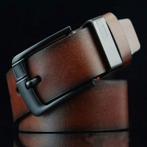 rival Top Quality Men & Women Leather Belt Fashion Brand belts for Men & Women Jeans Belt male strap 284d