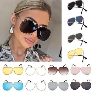 Солнцезащитные очки женский винтажный открытый на открытом воздухе для мужчин негабаритный роскошный роскошный дизайн Retro Luxury Design Sun Glasses UV400 Eywearsunglasses 259K