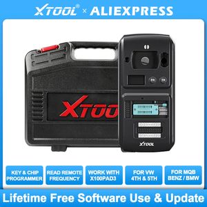 XTOOL KC501 Professional Car Key Programação OBD2 Sacnner Chip Programmer ECU Reader para Benz Infravery Key Works com x100 pad3