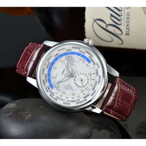 Wysokiej jakości zegarki Pekphilippe Retro Automatyczne zegarek mechaniczny 42 mm dla mężczyzn zegarek zegarek Małki Diastro Waterproof Designer Watch Pasek 1CBF