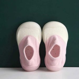 HT0Q First Walkers Baby Shoes for Houng Childrens Walk First Baby Boys and Girls Rubber Sofle Soled Flow