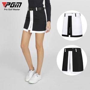 PGM Women Golf Short Short Short Lady Anti-vuote A-rivestite Abbigliamento per leisure a patchwork traspirato con moda con moda tascabile 240522