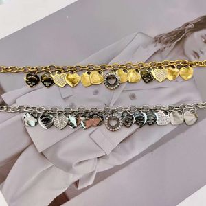 Luxury Logo engrave 5pc flower men women Bangles bracelets 18K gold rose silver colorful shell baby blue purple pink Love Jewelry 20cm extender chain 15mm