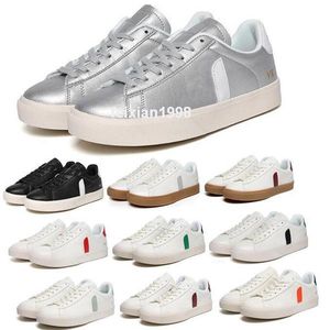 Chunky skateskor Franska Brasilien Grönt lågkolan Life V Organic Cotton Flats Platform Sneakers Mens Women loafers skateboard skateboard