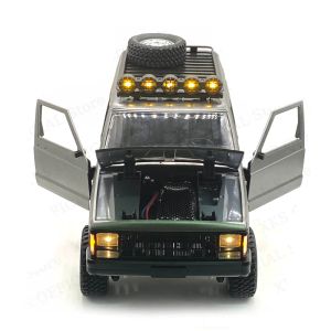 MN78 1/12 RC Cherokee Modelo 2.4g Off Road 4x4 Controle remoto Jeep LED LEV
