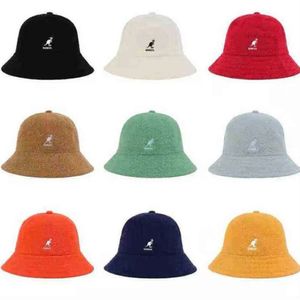 Ball Caps Kangaroo Kangol Fisherman Sun Sunscreen Embroidery Towel Material 3 Sizes 13 Colors Japanese Ins Super Fire Hat superm66