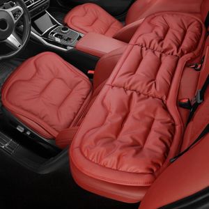 Наппа кожаная подушка автокресла для Jaguar Badge XJ XF XE XK XFL XEL F-PACE F-PACE E-PACE I-PACE Automotive Protect Interior Accessories Anti Slip Bottom Covers