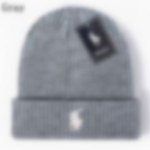 Ny designdesigner Beanie Classic Letter Sticked Bonnet Caps o för män kvinnor hösten vinter varm tjock ull broderi kall hatt par mode gata hattar pol17