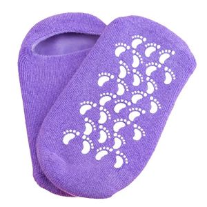 1Pair Spa Gel Gloves+Sock Hand Mask Foot Mask Foot Cracked Skin Care Moisturizing Treatment Exfoliating Remove Dead Hand Care