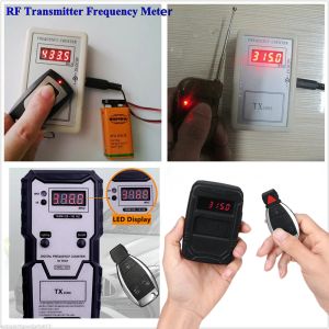 Testador de frequência infravermelha de infravermelho remoto de carro 100MHz-1GHz Medidor de frequência de frequência de frequência de infravermelho remoto eletrônico de infravermelho Remoto Leitor de frequência remota