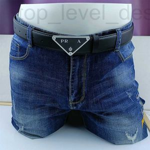 Belts designer New Inverted Triangle P Family Men's 3.8cm Belt Fashion Hundred Paired Jeans and Suit HW8M