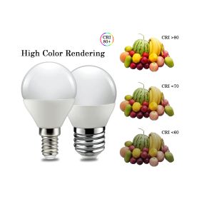 1-10pcs lâmpada de golfe LED G45 3W 5W 6W 7W E14 E27 B22 AC220V 3000K 4000K 6000K Lâmpada de lâmpada para decoração doméstica