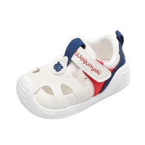 Pojkar flickor utomhus sommar småbarn andas qucik torr sport strand sandaler baby casual skor l2405