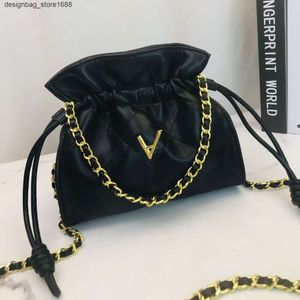 Luxury Handbag Designer Women's Bag Classic Chain Bucket Bag Stor kapacitet Trend allt-i-ett Single Shoulder Crossbody Bucket Bag MW9W