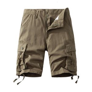 Pantaloni corti sport di cotone maschile pantaloncini tattici bermuda in stile americano streetwear