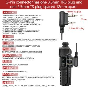 Новая гарнитура 2/5/10 PCS для Baofeng UV-5R UV-10R UV-S9 Plus AR-869 Микросекции