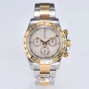 2023 New Log Same Panda Eye Ditongna Men's Mechanical Watch Yacht Night Glow Three Eyes Six Needles Foreign Trade