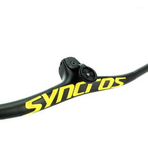 Bike Handlebars Components SYNCROS Integrated MTB Handlebar Carbon Fiber Mountain FRASER IC SL 81725 Three Specifications6724944