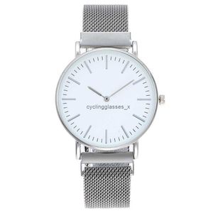 2024 Super Wave Lazy Quartz Watch Milan Strap Simple Mens Womens Student