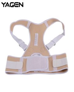 Adjustable Magnetic Posture Corrector Corset Back Brace Belt Lumbar Support Straight For Men Women SXXL7721018