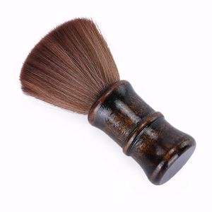 Play Beauty Factory Direct Barbershop Brush Wooden Old Fashioned Foaming Brush Shaving Soap Foaming Brush