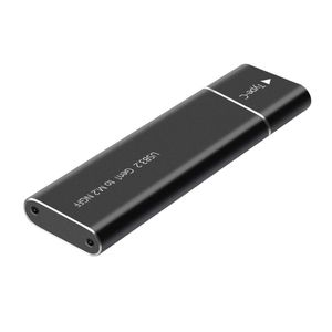 Uthai USB3.1 Tip C ila M.2 NGFF SSD Muhafaza M2 - USBC Mobil Sabit Disk Kutusu 2230/2242/2260/2280 M2 için Kablo T24 için HDD Kılıf