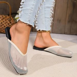 Sandali per le donne estate di moda estate overhead cavo traspirante senza slifor scarpe da donna per donne