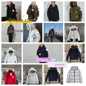 Masculino de inverno de inverno algodão Jackets fofos femininos Windbreakers casais espessados de casacos quentes designer personalizado Parkas canadense