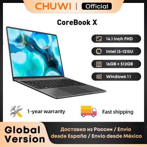 Chuwi Corebook X Gaming-Laptop 14,1 Zoll FHD IPS Bildschirm Intel Sechs Kerne i3-1215u Core bis zu 3,70 GHz Notebook 16 GB RAM 512GB SSD