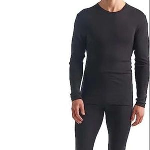 Lu Align Long Sleeve Shirts Hoody Men's Long Sleeve Crewneck T-shirt för Merino Wool Shirt