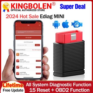Kingbolen Ediag mini All System Car Diagnostic Tools 15 сбросает полное количество считывателей кода OBD2