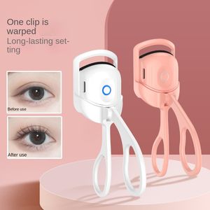 Eyelash Curler Portable Electric Comb Eye Lash Perm Långvariga ögonfransar Curls Thermal Eyelash Curler Makeup Tools