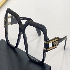 패션 디자인 안경 623 가죽 버전 스퀘어 대형 프레임 레트로 광학 안경 단순하고 다재다능한 스타일 남성 최고 품질의 시선 291Q