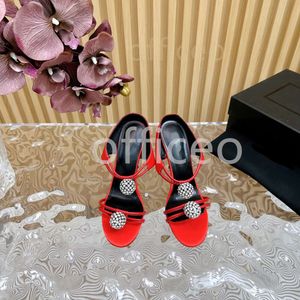 Saint Laurents Luksusowy projektant Fashion Fashion Shoe Upper Crystal Diamond Coun. Torb z szpilkami Classic Women's 11cm Officeo Red Black Wedding Formal Event, Box 35-43