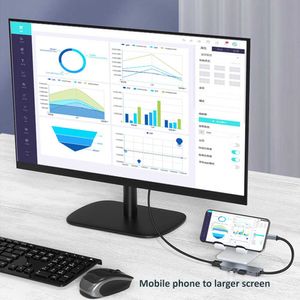 MZX Çoklu Bağlantı Noktaları Yerleştirme İstasyonu Ayırıcı 3 0 USB A 3.0 2.0 Hub Tip C Tip Csantor Dock Extension PC Dizüstü Aksesuarları