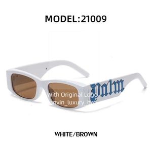 Палм ретро маленькие солнцезащитные очки для женщин с высококачественными ангелами дизайн букв