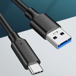 USB3.2 10 Gbit / s Typ C Leitung USB A zu Typ-C 3.2 Datenübertragung USB C SSD-Festplattenkabel PD 60W 3A Schnellladung 3.0 Ladungskabel