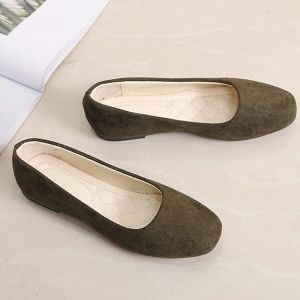 Artı Boyut 35-43 Kadın Ayakkabı Şeker Renk Bahar Ayakkabıları Kadın Sıkışan Dairelerde Kadın Slip Bayanlar Ayakkabı Sonbahar Loafer Zapatos Mujer
