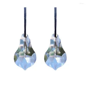 Garden Decorations Clear Gourd Crystal Prism Pendant Sun Catcher For Chandelier Parts Rainbow Chaser DIY Home Wedding Hanging Decor