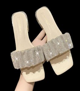 Оригинальный стиль Luxurys Designer Slipper Women Brands Open Toe Flip Flop Sandals 2022 Summer Classic Fashion Flat Antiskid Slipper6251428