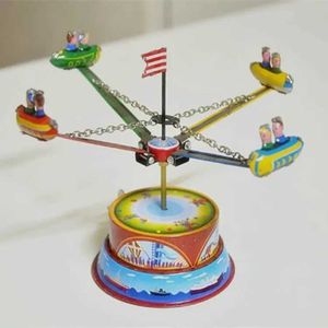 Toys Wind-Up Série Adulta Série Retro Toy Toy Tin Metal Talisman Park Gotando Windmil Relógio Mecânico Toy Digital Gift S2452455