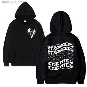 Men's Hoodies Sweatshirts Renee Rapp Hot sale Casual Loose HoodieStrangers to Lovers to Enemies Unisex Sweatshirt 2024 High Quality Fleece pullover Q240525