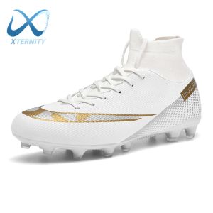 Men's Professional Soccer Shoes Lightweight Breathable Football Boots Boys Outdoor AG/TF Training Sports Sneakers Soccer Cleats
