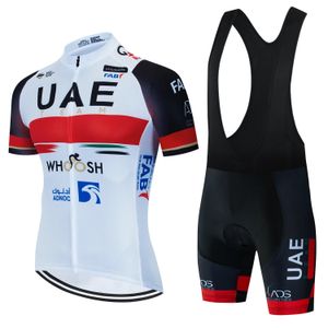 Förenade Arabemiraten Cycling Clothes Jersey Men Set Mtb Road Bike Uniform Shorts Man Mountain Complete 2024 Bib Mens Suit Cycle Spring Summer 240511